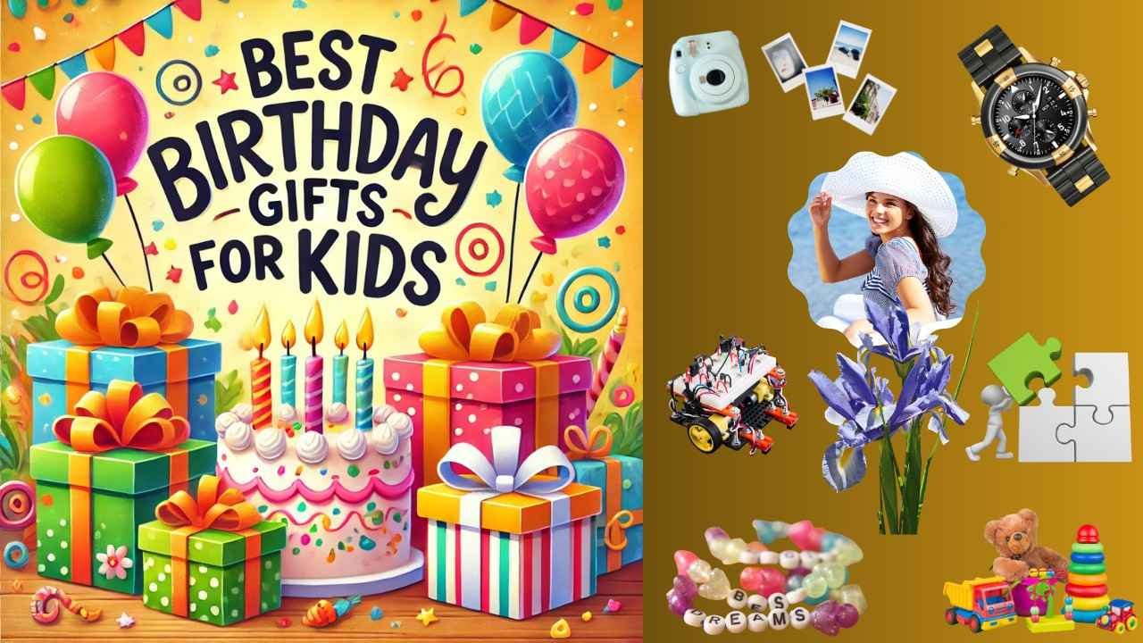 Collection of mini gift box sets with colorful decorations.