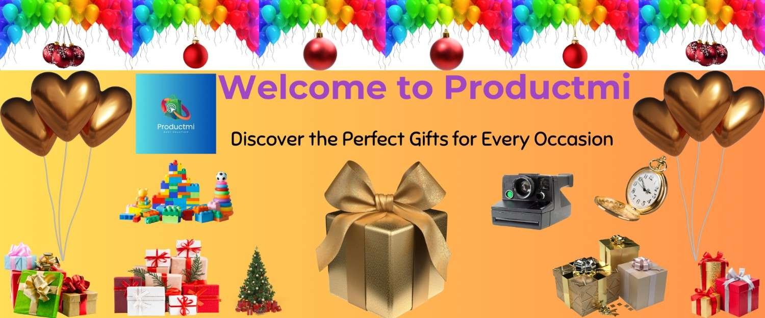 A festive image showcasing gifts and decorations for every occasion.