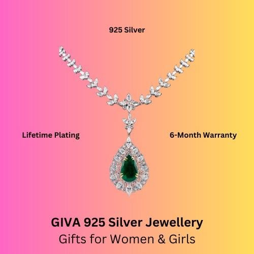 GIVA 925 Sterling Silver Deer Necklace – Perfect Gift for Mom