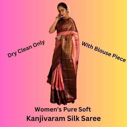 Pure Silk Saree – The Perfect Gift for Mom, Featuring Banarasi Design for Birthdays, Anniversaries, and Festive Occasions